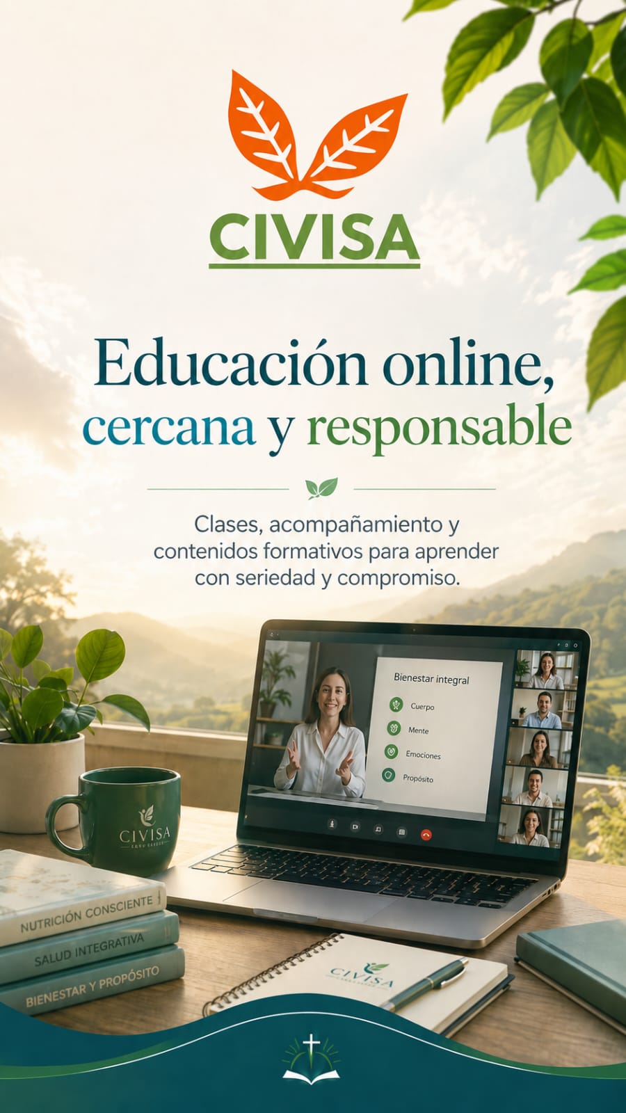 Promocion formación online Instituto CIVISA, Promoción cursos on-line